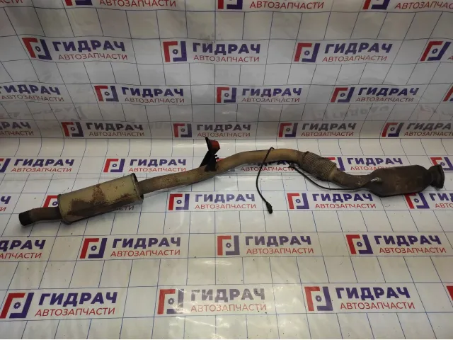 Катализатор правый Audi A6 (С6) . Без катализатора.