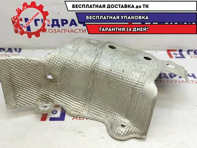 Экран тепловой заднего глушителя Audi A4 8E0804172G.