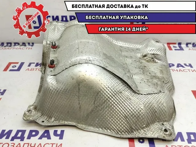 Экран тепловой среднего глушителя Audi A4 8E0804173H.