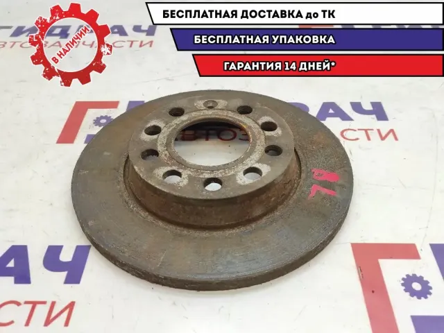 Диск тормозной задний Audi A4 8E0615601Q.