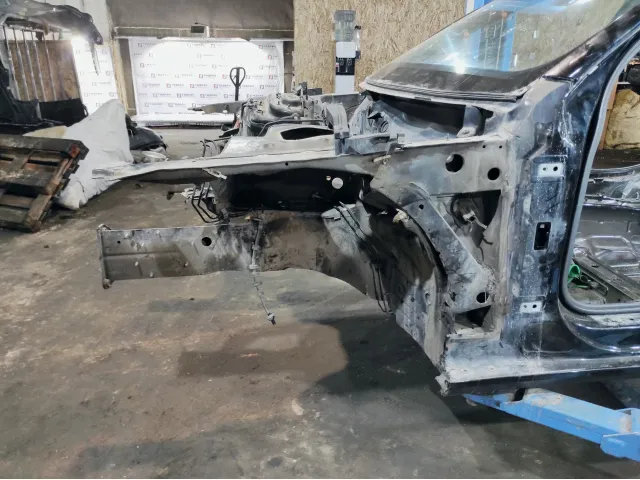 Лонжерон передний левый Audi A4 (B8)