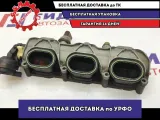 Коллектор впускной левый Audi A6 06E133109AF. С топливной рампой.