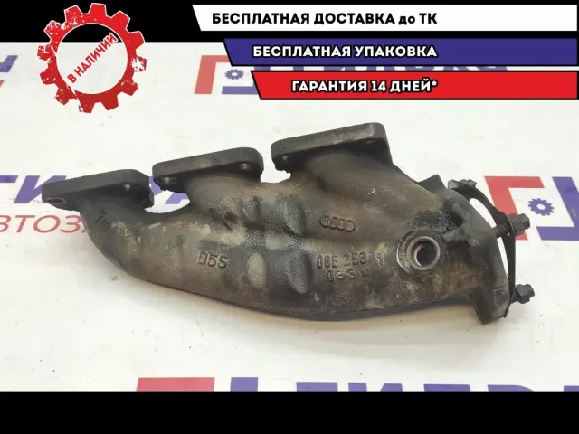 Коллектор выпускной левый Audi A6 06E253031Q.