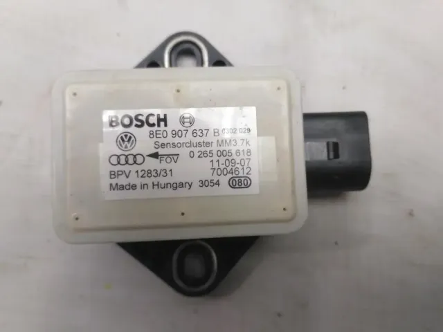 Датчик ускорения Audi A6 С6 2007 8E0907637B Отличное состояние