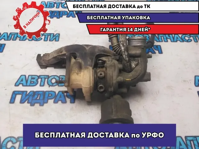 Коллектор с турбокомпрессором Audi A6 С6 2007 06D145701C Хорошее состояние Есть небольшой люфт.