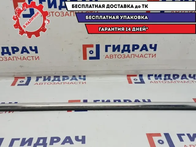 Накладка стекла заднего левого Audi A8 4E0853763G. Хром.
