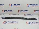 Накладка стекла заднего левого Audi A8 4E0853763G. Хром.