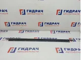 Накладка стекла заднего правого Audi A8 4E0853764G. Хром.