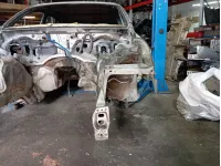 Лонжерон передний левый Audi Q7