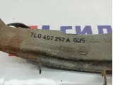 Кулак поворотный передний левый Audi Q7 7L0407257A. С датчиком ABS.