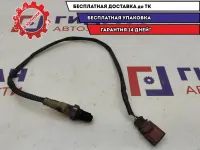 Датчик кислородный/Lambdasonde Audi Q7 022906262CF. 4 контакта, красный разъем.