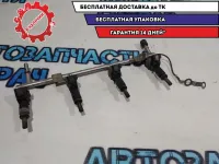 Рейка топливная (рампа) Chevrolet Aveo T300 55572478 Отличное состояние С форсунками.