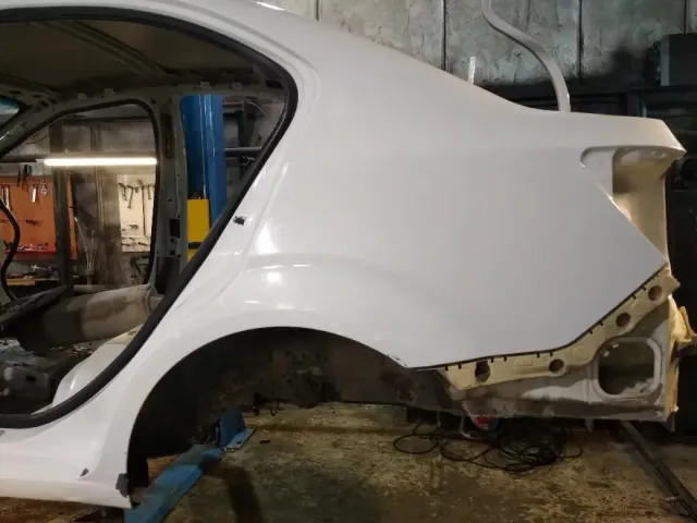 Крыло заднее левое Chevrolet Aveo T300 Отличное состояние