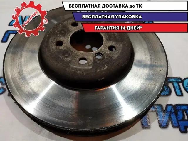 Диск тормозной передний BMW 5 GT 2010 34116785676 Хорошее состояние