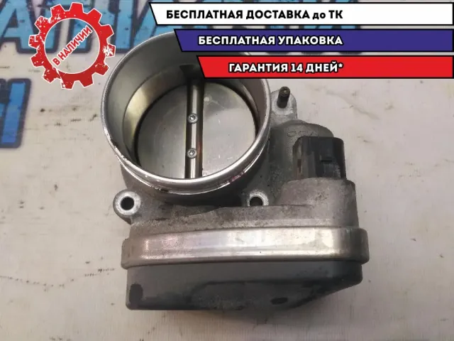 Заслонка дроссельная электрическая BMW 530I E60 13547502445 Отличное состояние