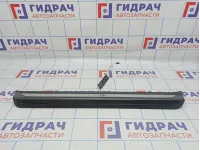 Накладка порога внутренняя левая BMW 6 (F13) 51477264437. С подсветкой. Царапины.