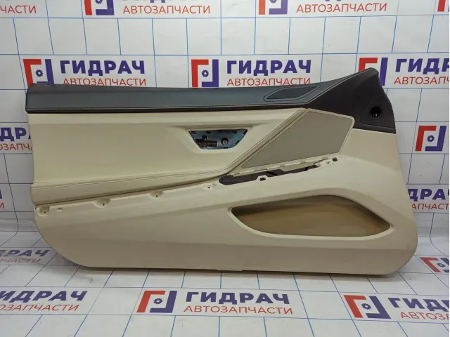 Обшивка двери передней левой BMW 6 (F13) 51417288467. С динамиком.