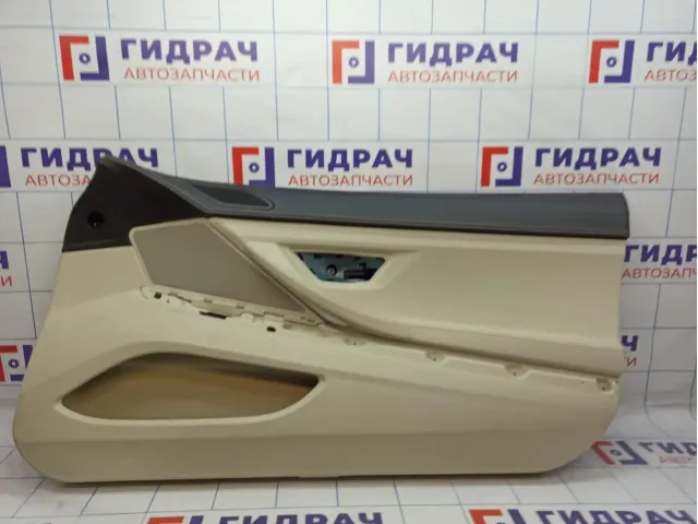 Обшивка двери передней правой BMW 6 (F13) 51417288468. С динамиком.