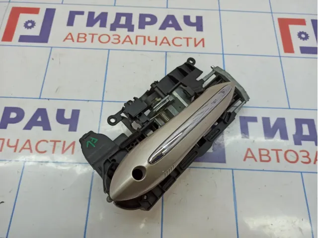 Ручка двери передней наружная левая BMW 6 (F13) 51217231931. Бесключевой доступ. Подсветка. 6 контактов.