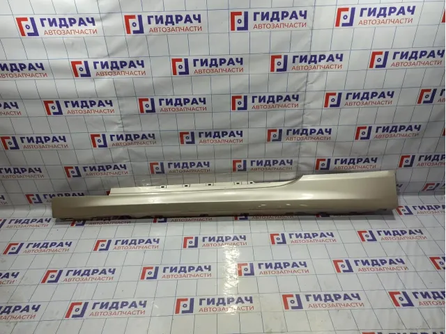 Накладка на порог наружная левая BMW 6 (F13) 51777265201.