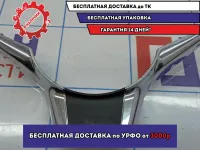 Накладка декоративная на рулевое колесо BMW 6 (E63) 32346776659. Потертости.