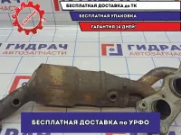 Коллектор выпускной BMW 6 (E63) 18407563724. С ктализатором.