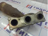 Коллектор выпускной BMW 6 (E63) 18407563724. С ктализатором.