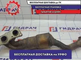 Коллектор выпускной BMW 6 (E63) 18407563723. С ктализатором.