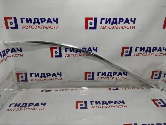 Молдинг передней правой двери BMW 7-Series (F02) 51337177948. Хром.На дверной проем.