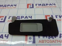 Козырек солнцезащитный левый BMW 7-Series (F02) 51169148981. Обклеен в черный.