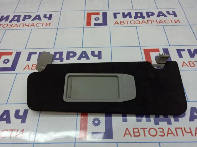 Козырек солнцезащитный левый BMW 7-Series (F02) 51169148981. Обклеен в черный.