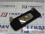 Козырек солнцезащитный левый BMW 7-Series (F02) 51169148981. Обклеен в черный.