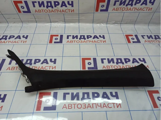 Обшивка стойки передней правой верхняя BMW 7-Series (F02) 51439125950. Обклеена в черный.
