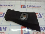 Обшивка стойки средней правой верхняя BMW 7-Series (F02) 51439125954. Потертости.Обклеена в черный.