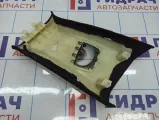 Обшивка стойки средней правой верхняя BMW 7-Series (F02) 51439125954. Потертости.Обклеена в черный.