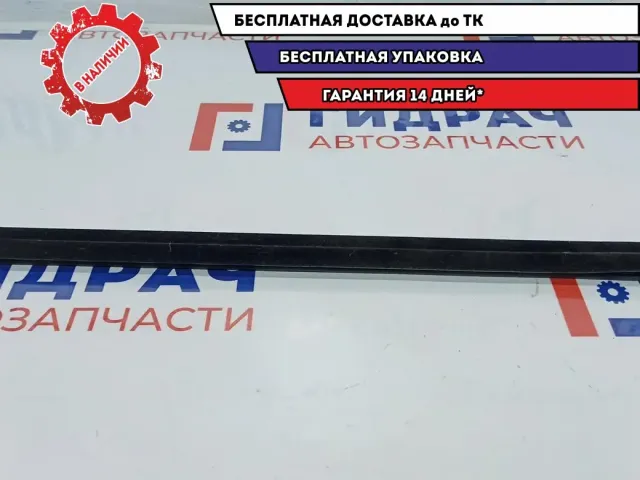 Уплотнитель стекла двери заднего правого BMW X5 51348402632. Внутренний.