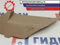 Накладка порога внутренняя передняя правая BMW X5 51438250184. Царапины, трещина.