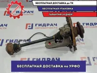 Кулак поворотный задний левый BMW X5 33321095239. В сборе с приводом. С датчиком ABS, сломана фишка.