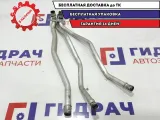 Патрубок отопителя BMW X5 64118385564. Тройной.
