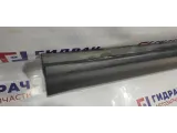 Накладка на порог наружная правая BMW X5 51718402336. Ремонтировалась, царапины.