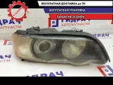 Фара правая BMW X5 63126930216. Дефекты, состояние удовлетворительное.