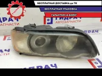 Фара правая BMW X5 63126930216. Дефекты, состояние удовлетворительное.