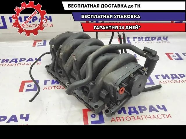 Коллектор впускной BMW X5 11611435361. Отверстия под ГБО.