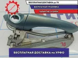 Ручка двери передней наружная левая BMW X5 (E53) . С кронштейном. Царапина.