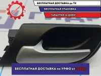 Ручка двери задней внутренняя левая BMW X5 (E53) 51427000233. Сломана фишка подсветки.