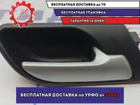 Ручка двери задней внутренняя правая BMW X5 (E53) 51427000234. Сломана фишка подсветки.