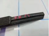 Накладка стекла переднего правого BMW X5 (E53) 51328251592. Наружняя. Дефект.