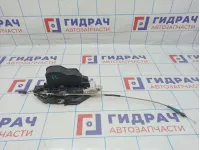 Замок двери передней левой BMW X6 (E71) 51217315019. 7 контактов. Сломаны крепления фишки.