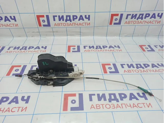 Замок двери передней левой BMW X6 (E71) 51217315019. 7 контактов. Сломаны крепления фишки.