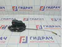 Замок двери задней левой BMW X6 (E71) 51227167587. 5 контактов. Сломаны крепления фишки.